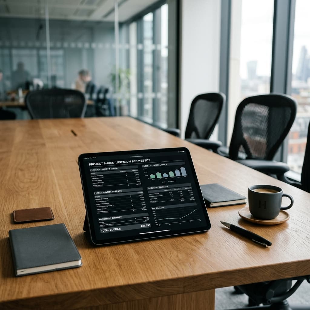 Website Design Cost UK: What Growing Companies Should Budget