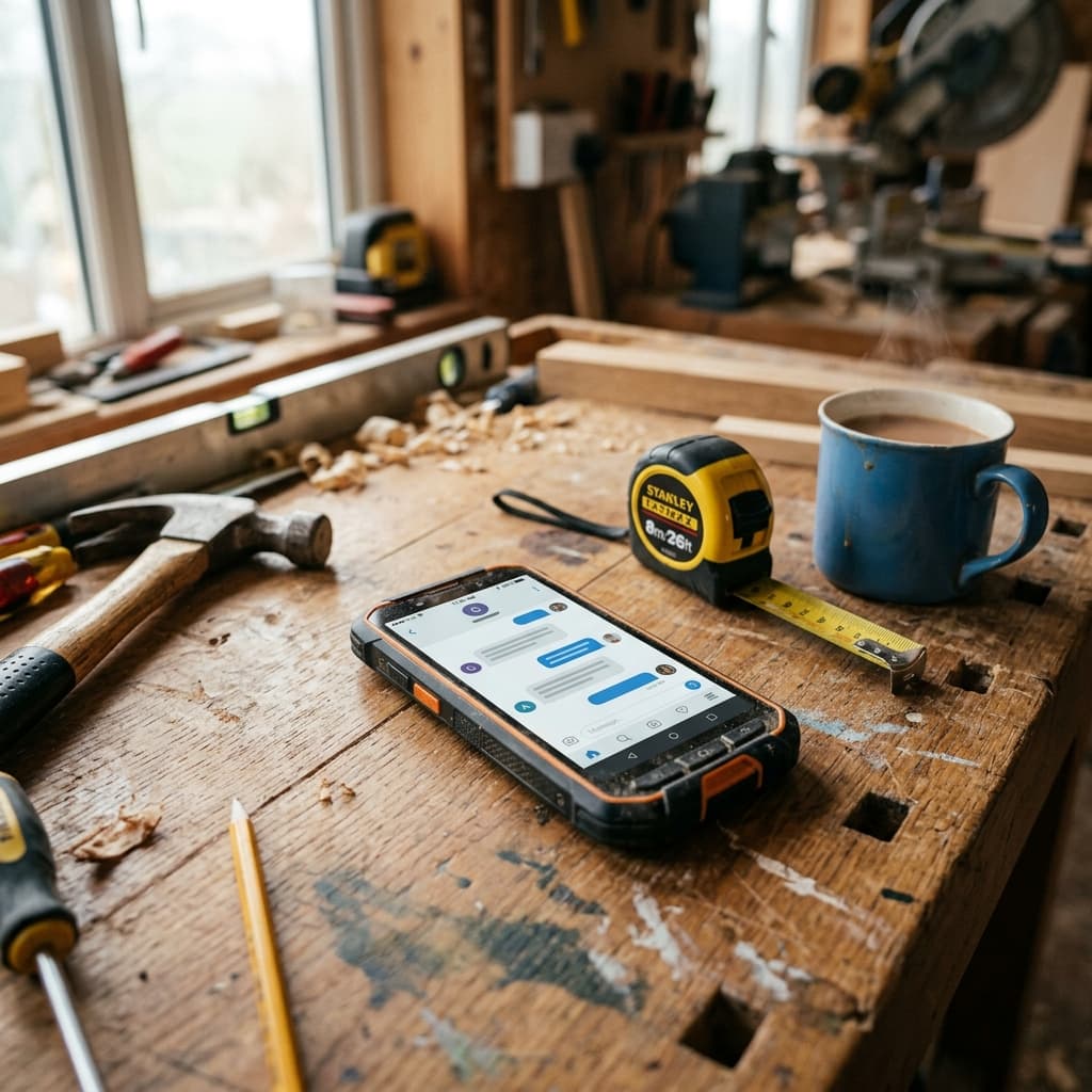 Why UK Tradesmen Are Switching to AI Website Chatbots