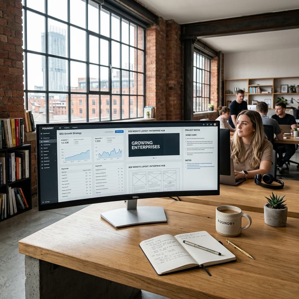 Web Design Manchester for Growing Companies